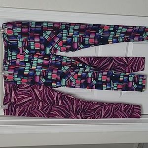 Lularoe tall and curvey pants (2) like new condition